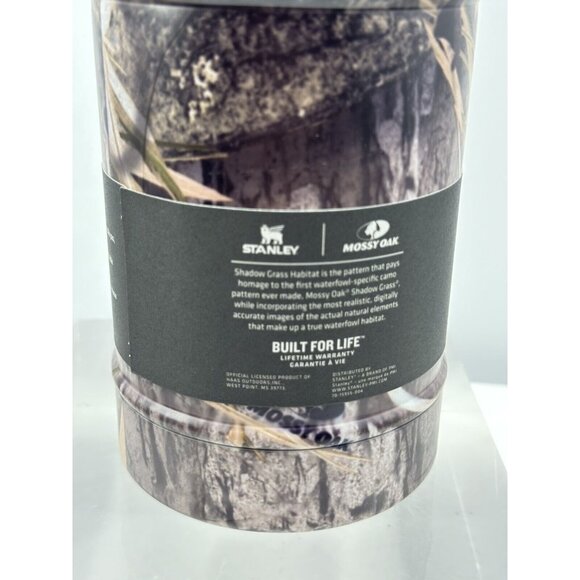 Stanley Classic Legendary Food Jar Habitat 24 Oz Mossy Oak Shadow Grass - Picture 3 of 9